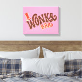Wonka Bar Logo Canvas Afdruk (Insitu (Slaapkamer))