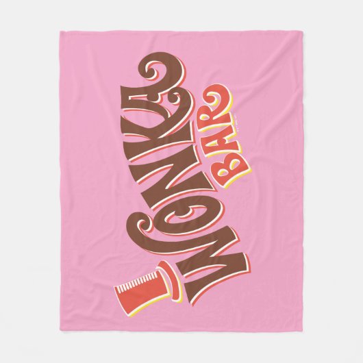 Wonka Bar Logo Fleece Deken (Voorkant)