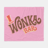 Wonka Bar Logo Fleece Deken (Voorkant (Horizontaal))