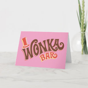 Wonka Bar Logo Kaart