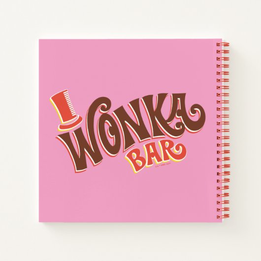 Wonka Bar Logo Notitieboek (Achterkant)