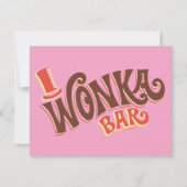Wonka Bar Logo Notitiekaartje (Voorkant)