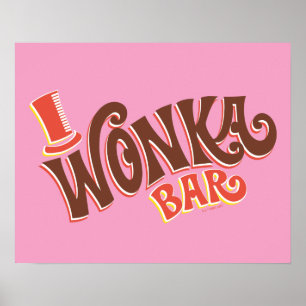 Wonka Bar Logo Poster