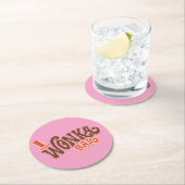 Wonka Bar Logo Ronde Kartonnen Onderzetter (Insitu)