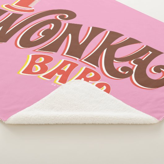Wonka Bar Logo Sherpa Deken (3/4)