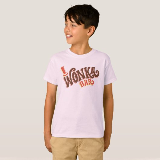 Wonka Bar Logo T-shirt (Voorkant volledig)