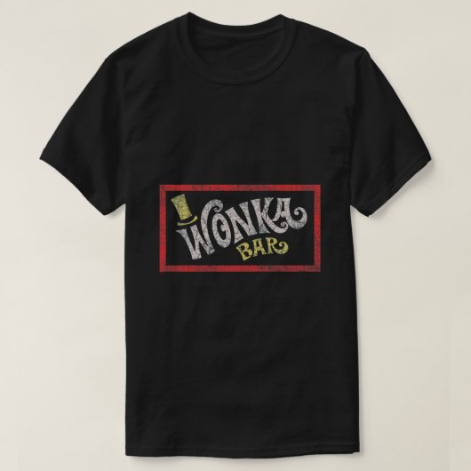 Wonka Bar (Willy Wonka&amp; de Chocolate Factory T-shirt (Design voorkant)