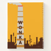 Wonka Factory Silhouette Notitieboek (Achterkant)