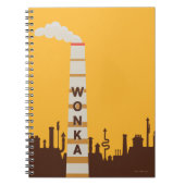 Wonka Factory Silhouette Notitieboek (Voorkant)