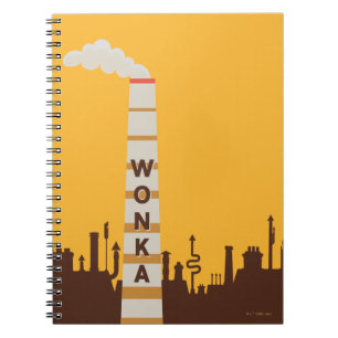 Wonka Factory Silhouette Notitieboek