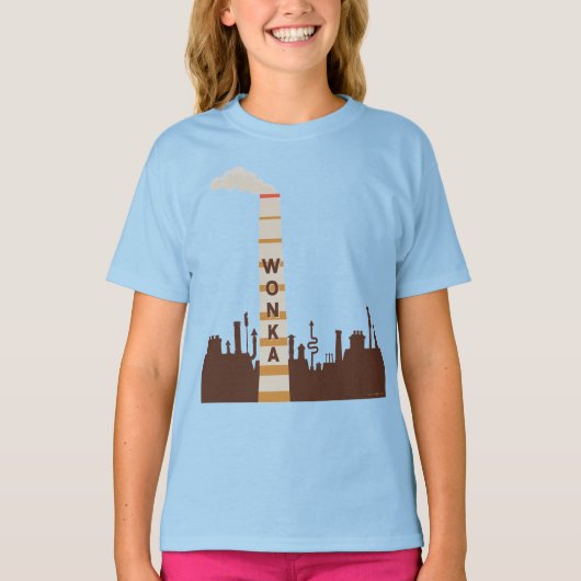 Wonka Factory Silhouette T-shirt (Voorkant)