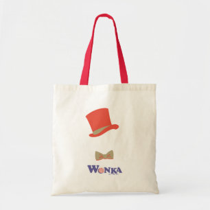 Wonka Hoed en vlinderdas Tote Bag