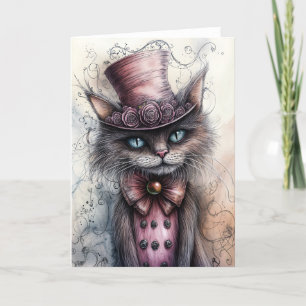 Wonka Kat Wenskaart Bedankkaart