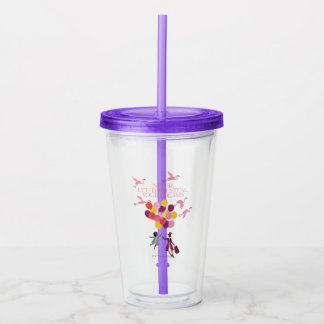 Wonka "Laat ze nooit je dromen stelen" Acryl Drinkbeker