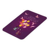 Wonka "Laat ze nooit je dromen stelen" Magneet (Linkerzijde)