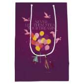 Wonka "Laat ze nooit je dromen stelen" Medium Cadeauzakje (Achterkant)