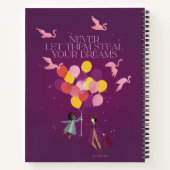 Wonka "Laat ze nooit je dromen stelen" Notitieboek (Achterkant)