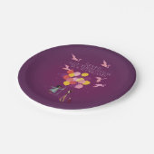 Wonka "Laat ze nooit je dromen stelen" Papieren Bordje (Gekanteld)