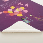 Wonka "Laat ze nooit je dromen stelen" Sherpa Deken (3/4)