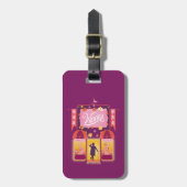 Wonka Snoep Store Graphic Bagagelabel (Voorkant verticaal)