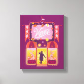 Wonka Snoep Store Graphic Canvas Afdruk (Voorkant)