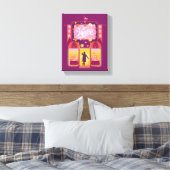 Wonka Snoep Store Graphic Canvas Afdruk (Insitu (Slaapkamer))