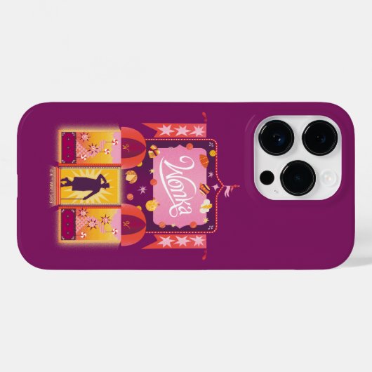 Wonka Snoep Store Graphic Case-Mate iPhone Case (Achterkant (horizontaal))