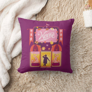 Wonka Snoep Store Graphic Kussen