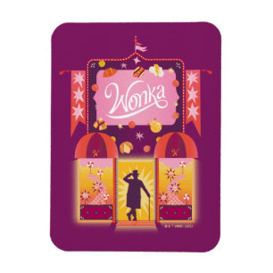 Wonka Snoep Store Graphic Magneet