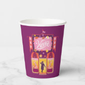Wonka Snoep Store Graphic Papieren Bekers (Achterkant)