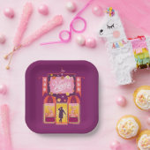 Wonka Snoep Store Graphic Papieren Bordje (Feest)