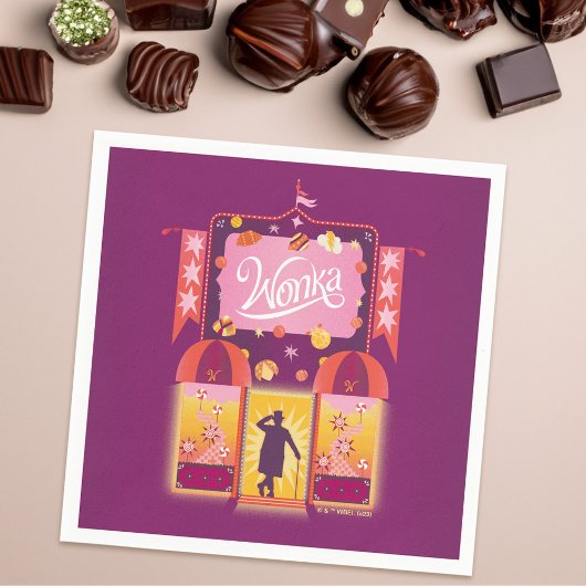 Wonka Snoep Store Graphic Servet