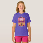 Wonka Snoep Store Graphic T-shirt (Voorkant volledig)