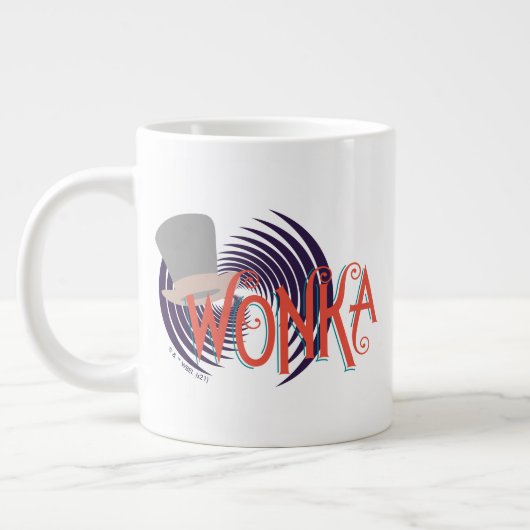 Wonka Spiraal Logo Grote Koffiekop (Links)