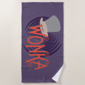 Wonka Spiraal Logo Strandlaken (Voorkant)