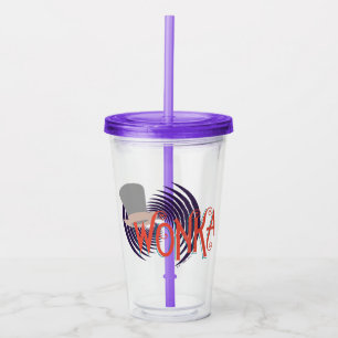 Wonka Spiral Logo Acryl Drinkbeker