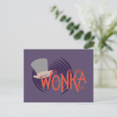 Wonka Spiral Logo Briefkaart (Staand voorkant)