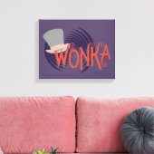 Wonka Spiral Logo Canvas Afdruk (Insitu (Woonkamer))