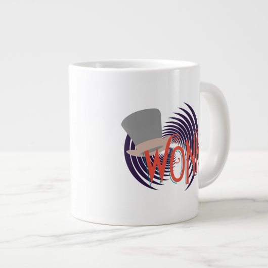Wonka Spiral Logo Grote Koffiekop (Voorkant rechts)