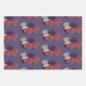 Wonka Spiral Logo Inpakpapier Vel (Voorkant 3)