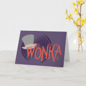 Wonka Spiral Logo Kaart (Gele Bloem)