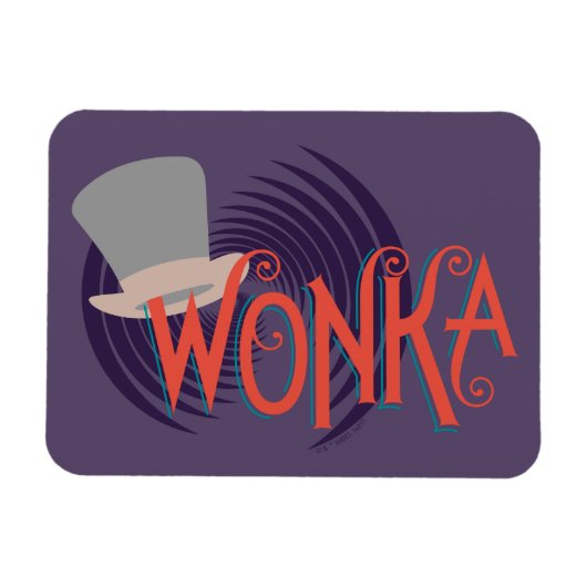 Wonka Spiral Logo Magneet (Horizontaal)
