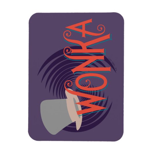 Wonka Spiral Logo Magneet (Verticaal)