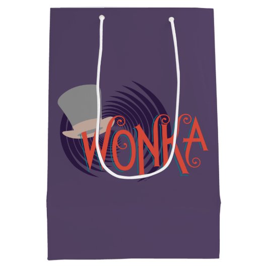 Wonka Spiral Logo Medium Cadeauzakje (Achterkant)