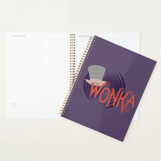 Wonka Spiral Logo Planner (Display)