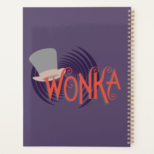 Wonka Spiral Logo Planner (Achterkant)