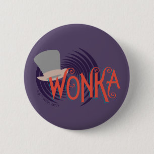 Wonka Spiral Logo Ronde Button 5,7 Cm
