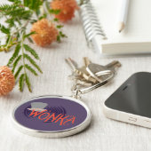 Wonka Spiral Logo Sleutelhanger (Zijkant)