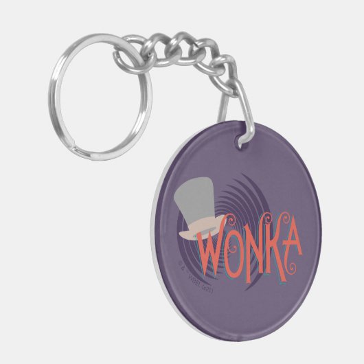 Wonka Spiral Logo Sleutelhanger (Voorkant Links)