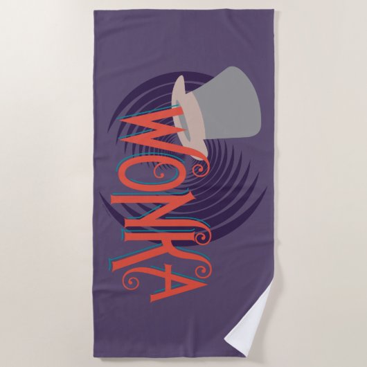 Wonka Spiral Logo Strandlaken (Voorkant)